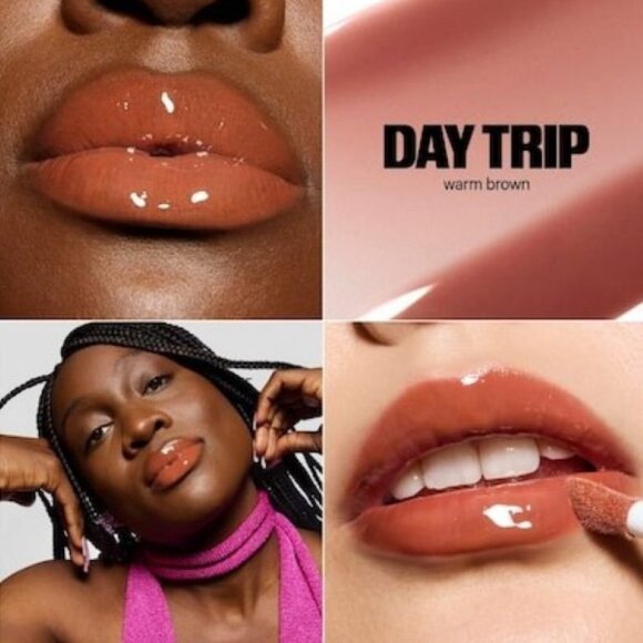 Milk Makeup Odyssey Lip Oil Gloss Creme~DAY TRIP (Warm Brown Shimmer) 6.5ml NIB - Picture 7 of 12